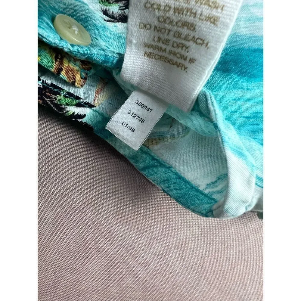 Vintage Girls Vacation Dress Tiki Hawaiian Size 3